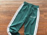 Set Palm Angels Logo Tracksuit Green - Image 6
