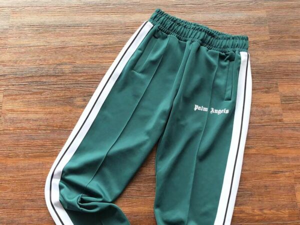 Set Palm Angels Logo Tracksuit Green - Image 6