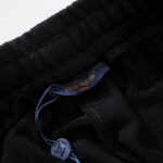 Shorts Louis Vuitton LV Black White Logo - Image 7