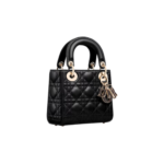Zwart lamsleer met Cannage-motief 17cm - Image 3