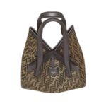 Tasche FF in Braun  27cm - Image 3