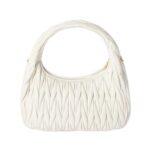 Wander Nappa-Leder-Hobo Wei? 18cm - Image 3