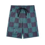 Set Louis Vuitton LV Green Checkered Print - Image 3