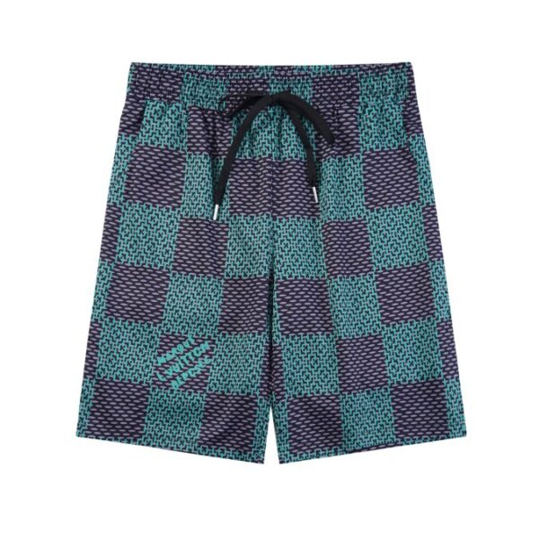 Set Louis Vuitton LV Green Checkered Print - Image 3