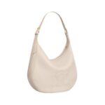 Geschmeidiges, strukturiertes Kalbsleder in Blassbeige 30cm - Image 3