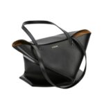Mittlere Puzzle Fold Tote aus gl?nzendem Kalbsleder 31.5cm - Image 4
