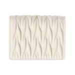 Kleines Matelass?-Nappa-Leder Wei? 11.2cm - Image 3