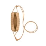 Mini Intrecciato-Leder in Mandel 11cm - Image 2