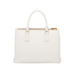 Gro?e Galleria Saffiano-Ledertasche Wei? 24cm - Image 3