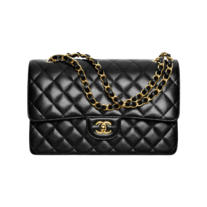 Classic aus genarbtem Leder Schwarz 25,5 cm