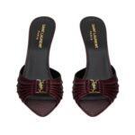 Babylone Mules aus glattem Leder 9cm - Image 3