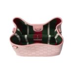 GG Emblem Mini-Beuteltasche Hellrosa 19cm - Image 3