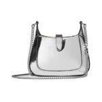 Jackie Notte Silbernes Metallic-Leder 19.5cm - Image 3