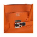 Orange Epsom mit Palladium-Beschl?gen 35cm - Image 2