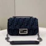 Baguette Chain Midi Dunkelblau 24 cm - Image 2