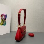 Patent Leather Shoulder Bag Rot 22 cm - Image 5
