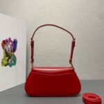 Patent Leather Shoulder Bag Rot 22 cm - Image 3