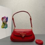 Patent Leather Shoulder Bag Rot 22 cm - Image 2