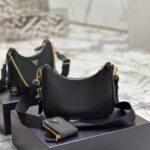 Re-Edition 2005 Saffiano Schwarz 22 cm - Image 3