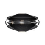 Schwarze Ledertasche 28cm - Image 4