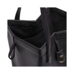 Umwandelbare Ledertasche in Schwarz  27cm - Image 4
