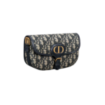 Blauwe Oblique-jacquard 22cm - Image 2
