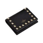 Small Rockstud Kalbsleder Schwarz 11.5cm - Image 4