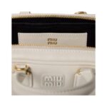 Arcadie-Leder-Mini Kreidewei? 10cm - Image 4