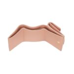 Brieftasche aus rosa Nappaleder mit FF-Muster 7.5cm - Image 4