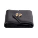 Kleine Leder-Geldb?rse Schwarz 9cm - Image 4