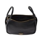 Darling Lederhandtasche in Schwarz 18cm - Image 4