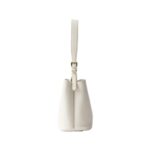 Mittelgro?e Ledertasche in Wei? 22.5cm - Image 4