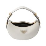 Wei?e kleine Lederschultertasche 18.5cm - Image 4