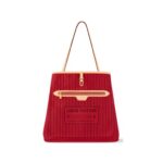 Bandouli?re Inside Out MM Tote-Tasche in Rouge Sari 31cm - Image 4