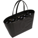 Mittlere Kalbsleder DG Logo Tasche Shopper - Image 3