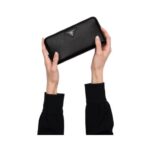 Gro?es Leder in Schwarz 10.3cm - Image 4