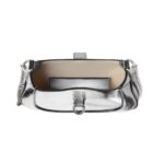 Jackie Notte Silbernes Metallic-Leder 19.5cm - Image 4