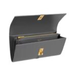 Gro?e Brieftasche in satiniertem Finish 19cm - Image 4