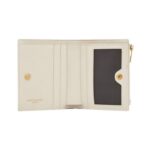 Cassandre matelassierte Zwei-Falten-Brieftasche aus Grain de Poudre Leder 10.5cm - Image 4