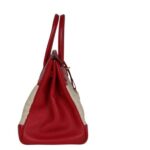 Rouge Vif Buffalo und Crinoline mit Gold-Beschl?gen  35cm - Image 4
