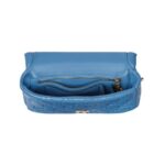 Blaue gesteppte GG-Leder-Tote-Tasche 21.1cm - Image 4