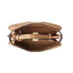 Tasche aus Leder in Cappuccino-Farbe  19cm - Image 4
