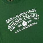 T-shirt Denim Tears African Diaspora Logo Green - Image 2