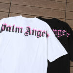 T-shirt Palm Angels Double Logo Oversized - Image 8