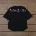 T-shirt Palm Angels Double Logo Oversized - Image 6