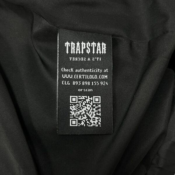 Trapstar Shooters Hooded Puffer Black/Reflective - Image 9