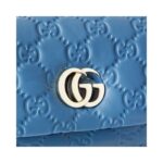 Blaue gesteppte GG-Leder-Tote-Tasche 21.1cm - Image 5