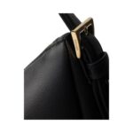 Aim?e gro?e Lederschultertasche in Schwarz 23cm - Image 5