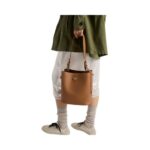 Die mittelgro?e Leder in Karamell 22.5cm - Image 5