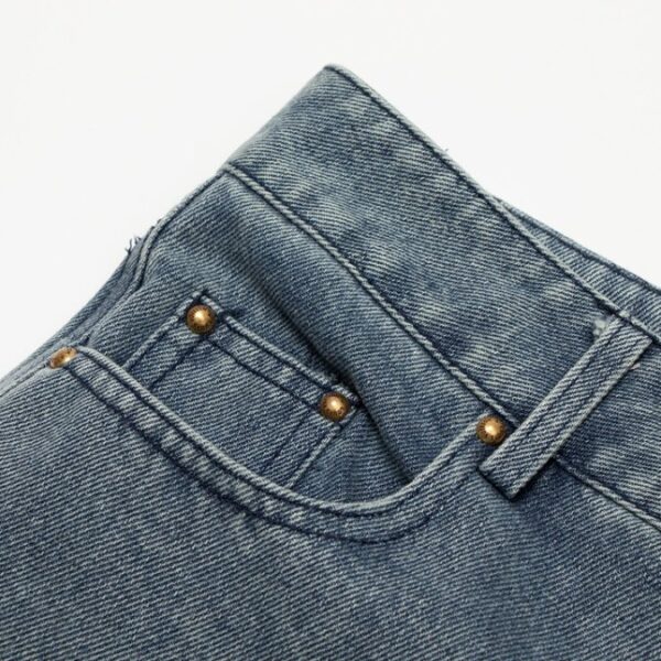 Denim Set Louis Vuitton Monogram Blue Shirt - Image 13